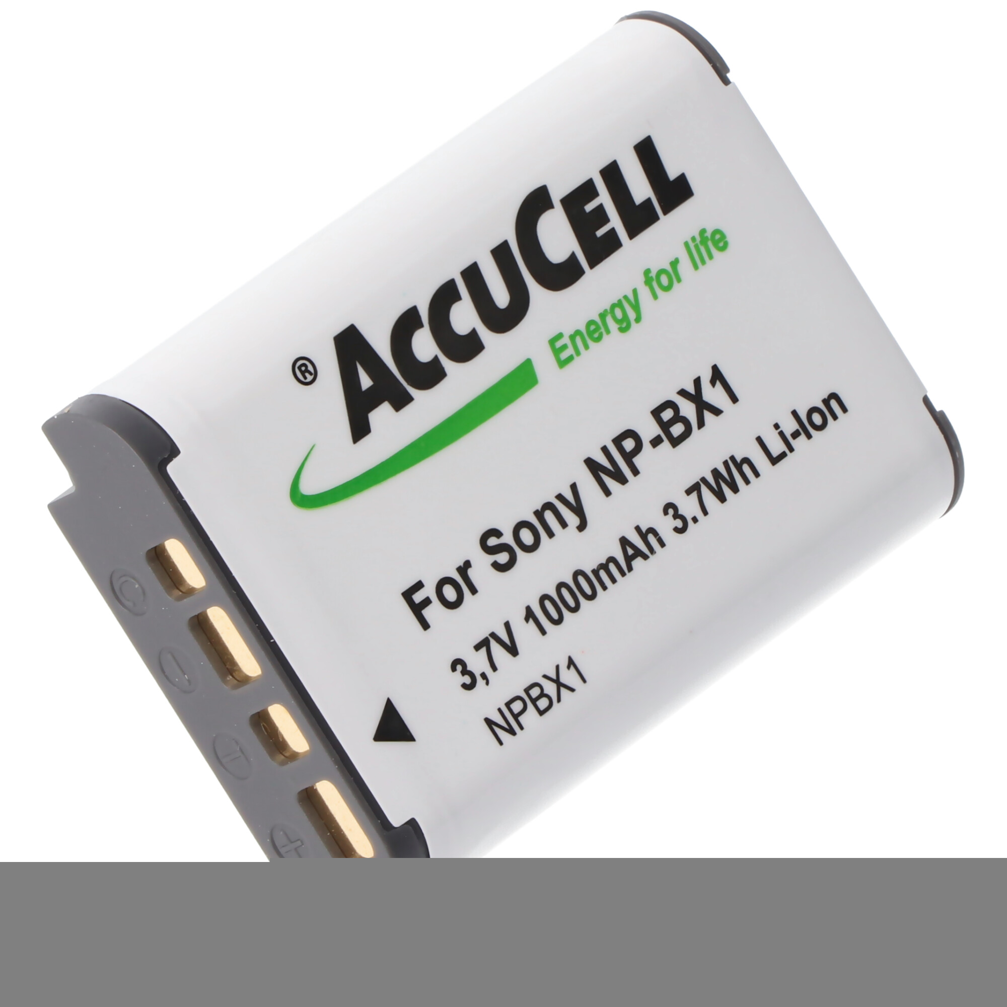 ACCUCELL SONY NP-BX1, Cyber-shot DSC-RX100 Uyumlu Li-ion Yedek Batarya/ Pil