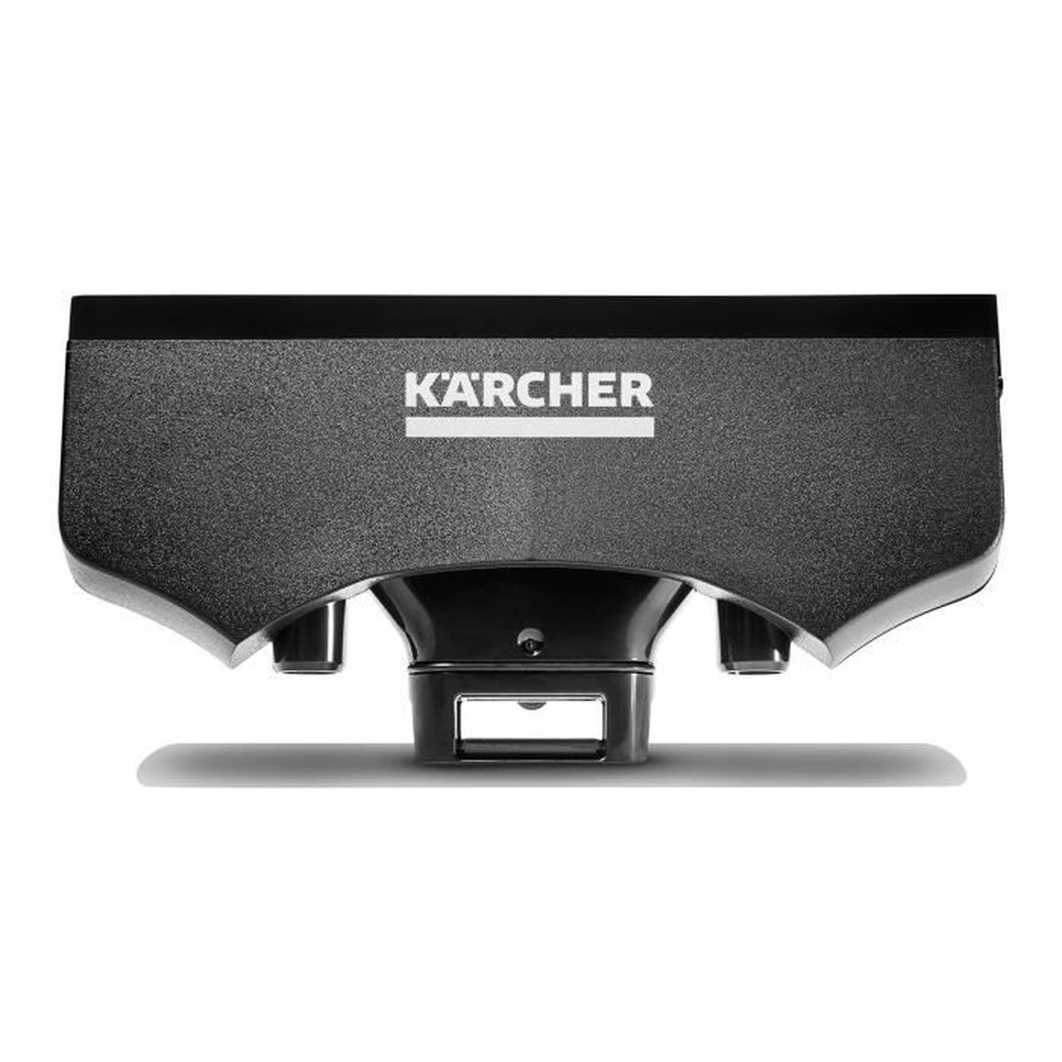 Kärcher Reinigungsgerät. Das Gerät ist dunkelgrau und schwarz. Mit Kärcher Logo.