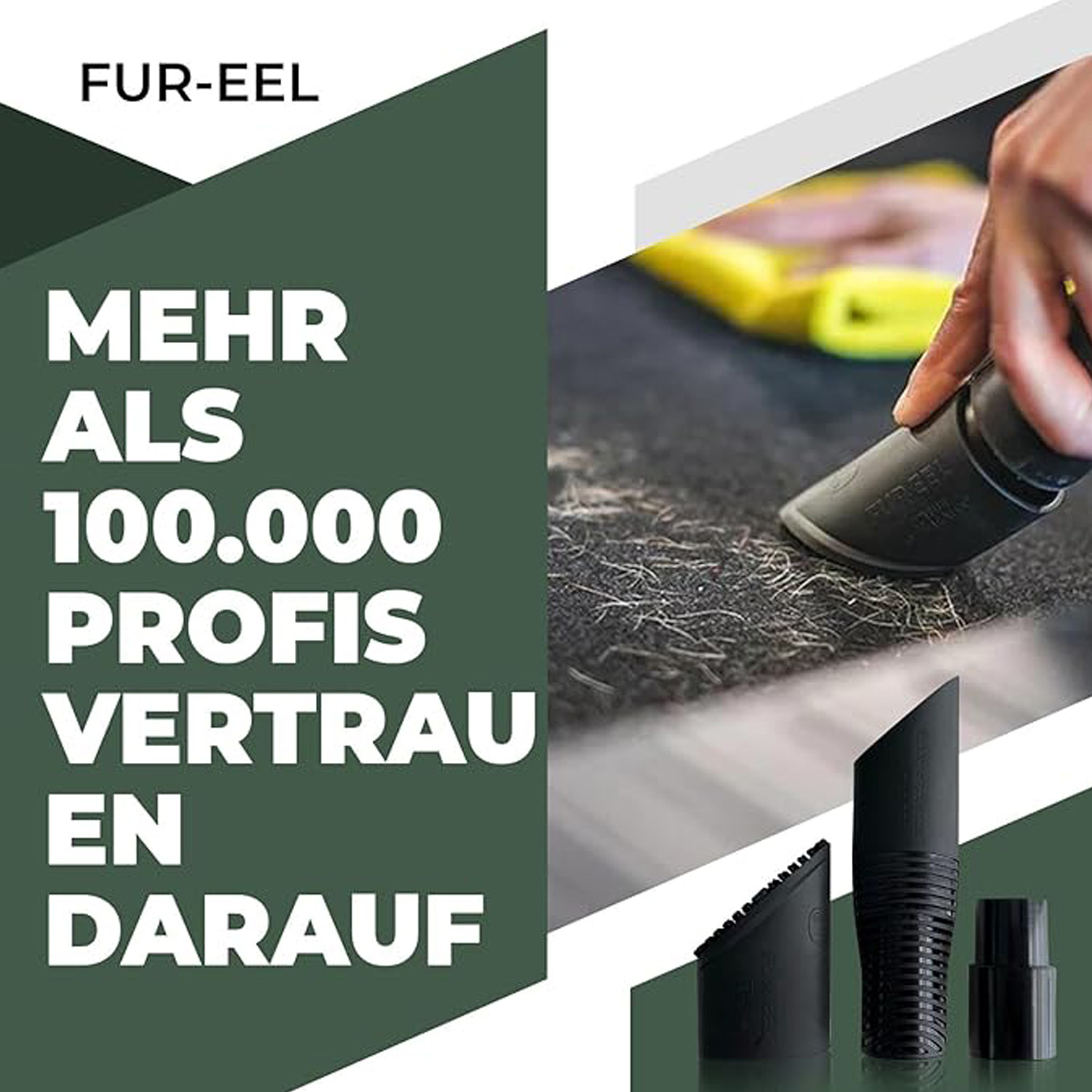 Ricambi Aspirazione FUREATER FUR-EEL HOME BASIC - accessorio peli animali 32/35 mm - 1 pezzo