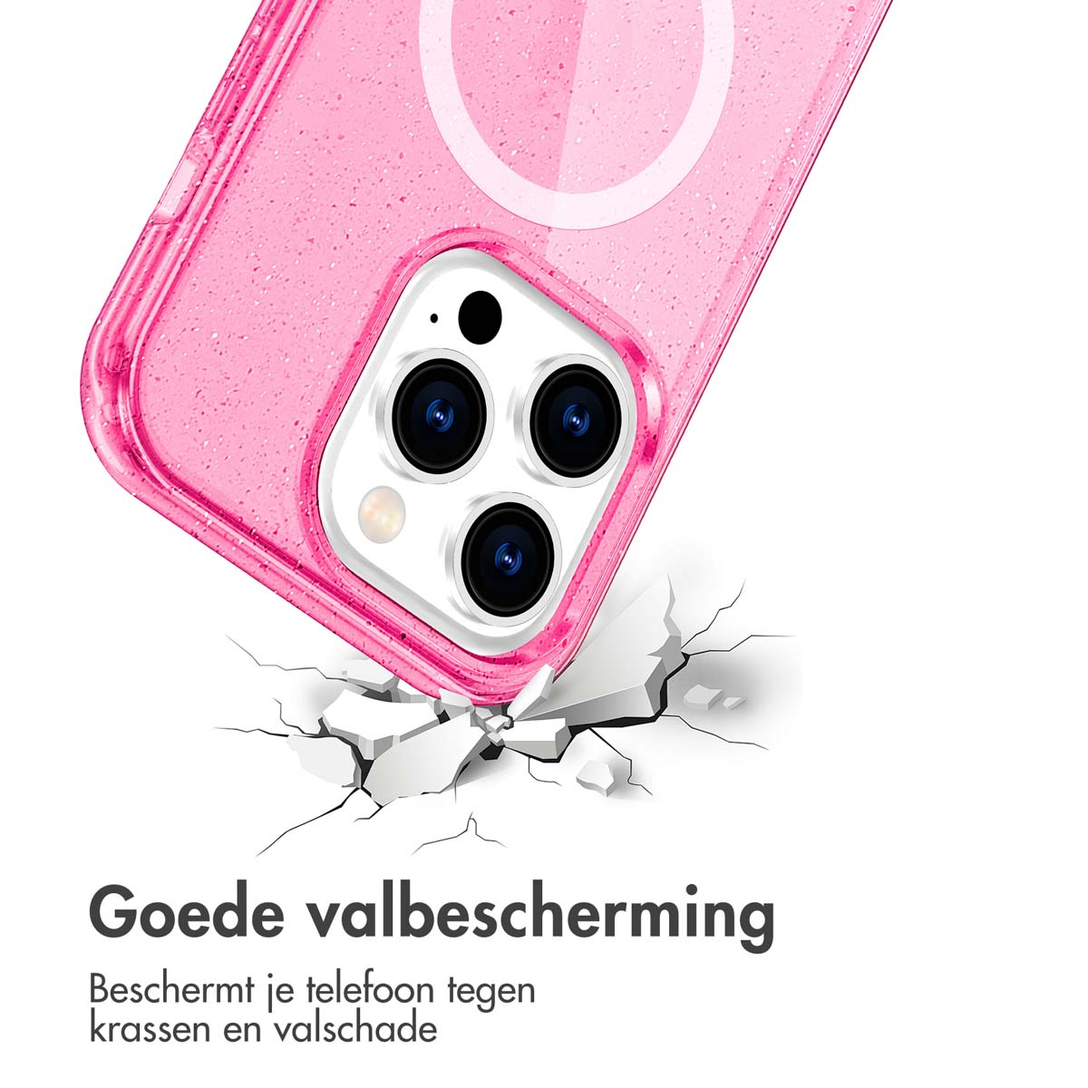 IMOSHION Coque arrière compatible avec iPhone 14 Pro Étui de Téléphone voor Apple iPhone 14 Pro Rose