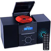 MediaMarkt DENVER MCA240 Radio CD Speler Zwart aanbieding