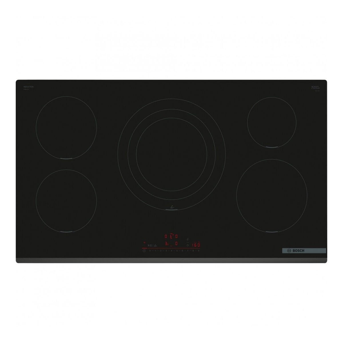BOSCH PGH6B5K60 Serie 4 PIANO COTTURA, 4 zone di cottura, dimensioni: L 58,20 cm, P 52,00 cm