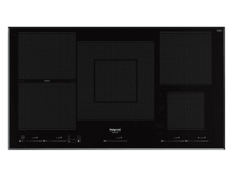 HOTPOINT HT 1090 BA Kookplaat | Inbouw - Glas - Breedte 860 mm | MediaMarkt