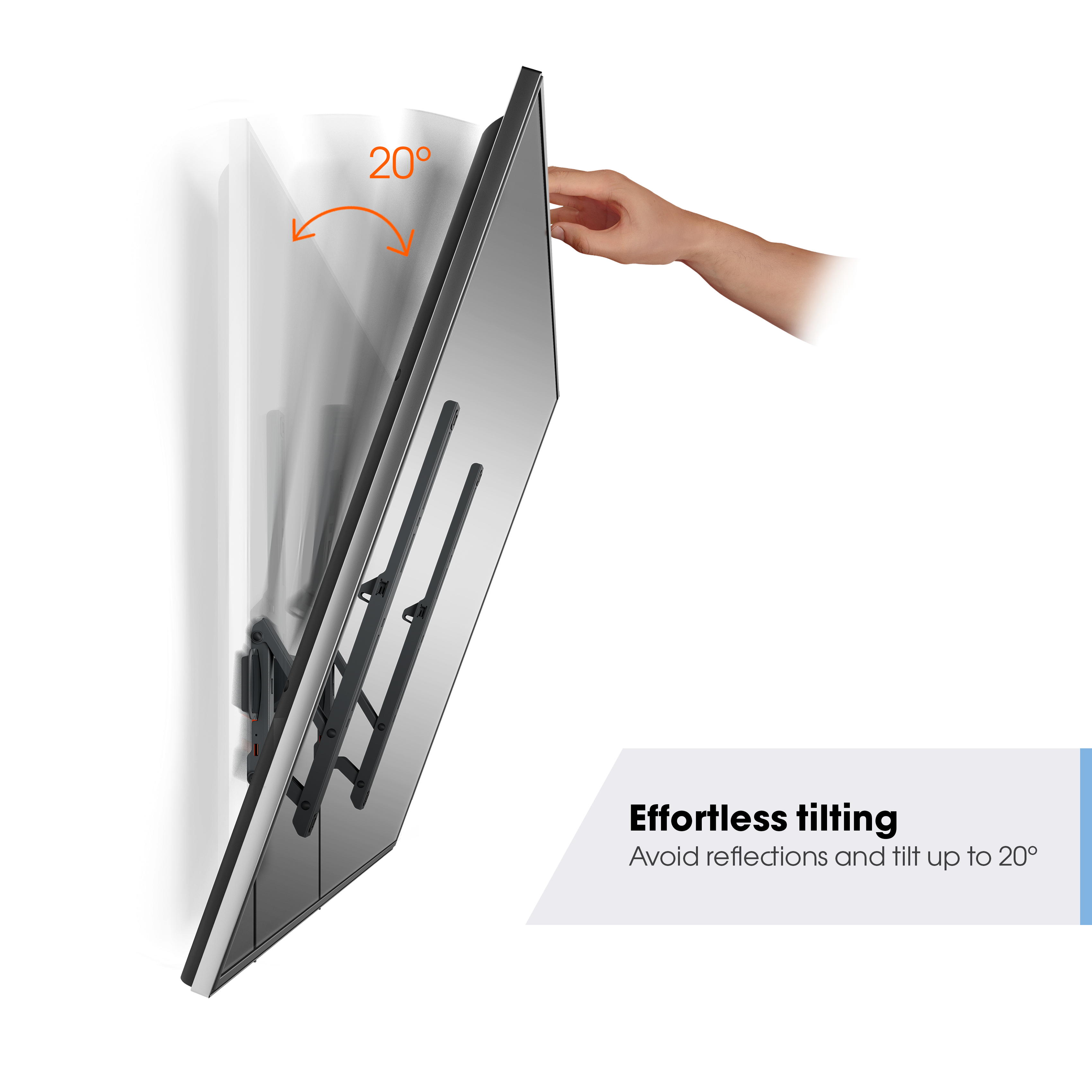 Uchwyt ścienny do telewizora VOGEL'S TVM 3415 Czarny