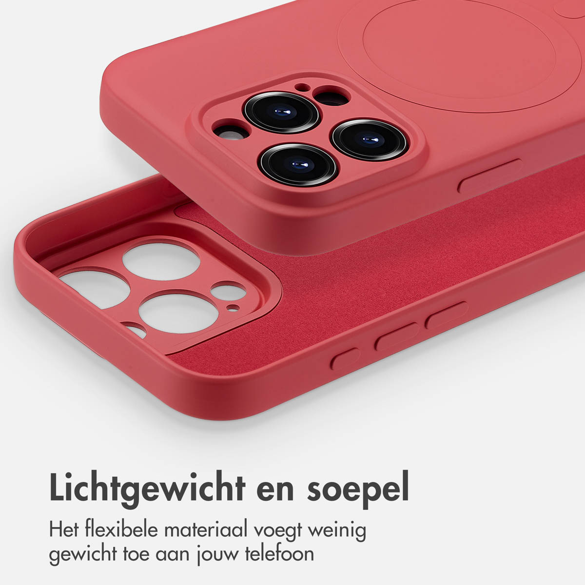 IMOSHION Coque colorée compatible avec iPhone 16 Pro Max Étui de Téléphone voor Apple iPhone 16 Pro Max Rose