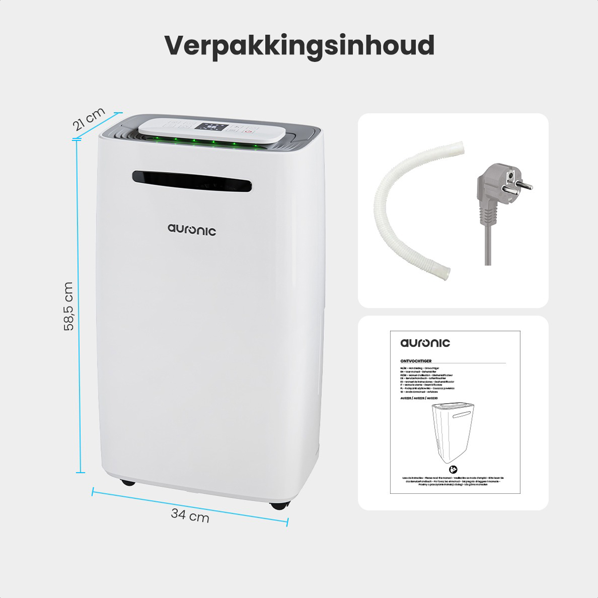 Humidificateur Orbegozo Déshumidificateur compact DH 305