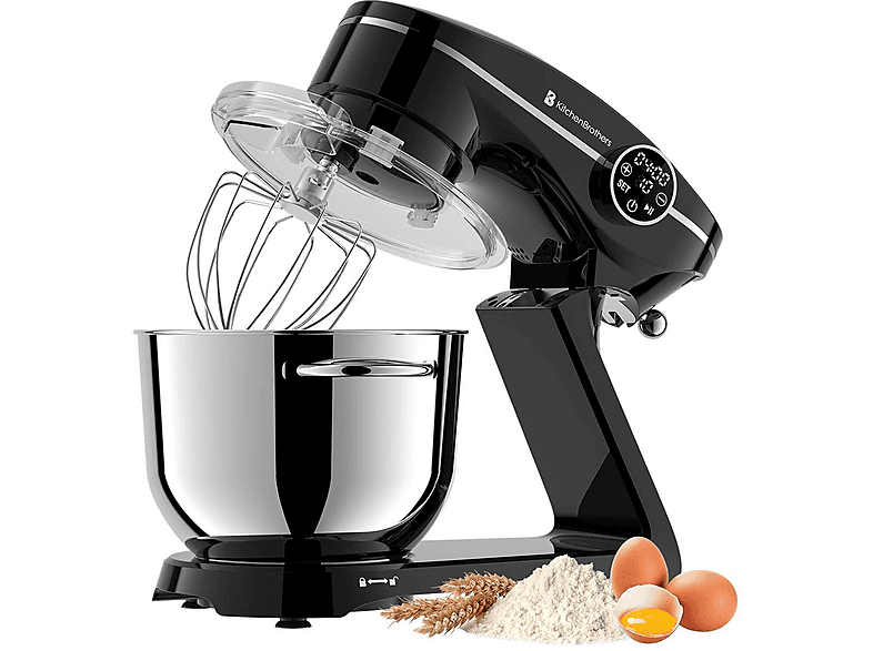 KITCHENBROTHERS KB786 Keukenmachine Zwart 1800 W | MediaMarkt