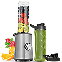 MediaMarkt KITCHENBROTHERS KB710 - Blender To Go Blender Zilver aanbieding