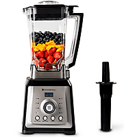 MediaMarkt KITCHENBROTHERS KB677 - Power Blender Blender Zwart/RVS aanbieding