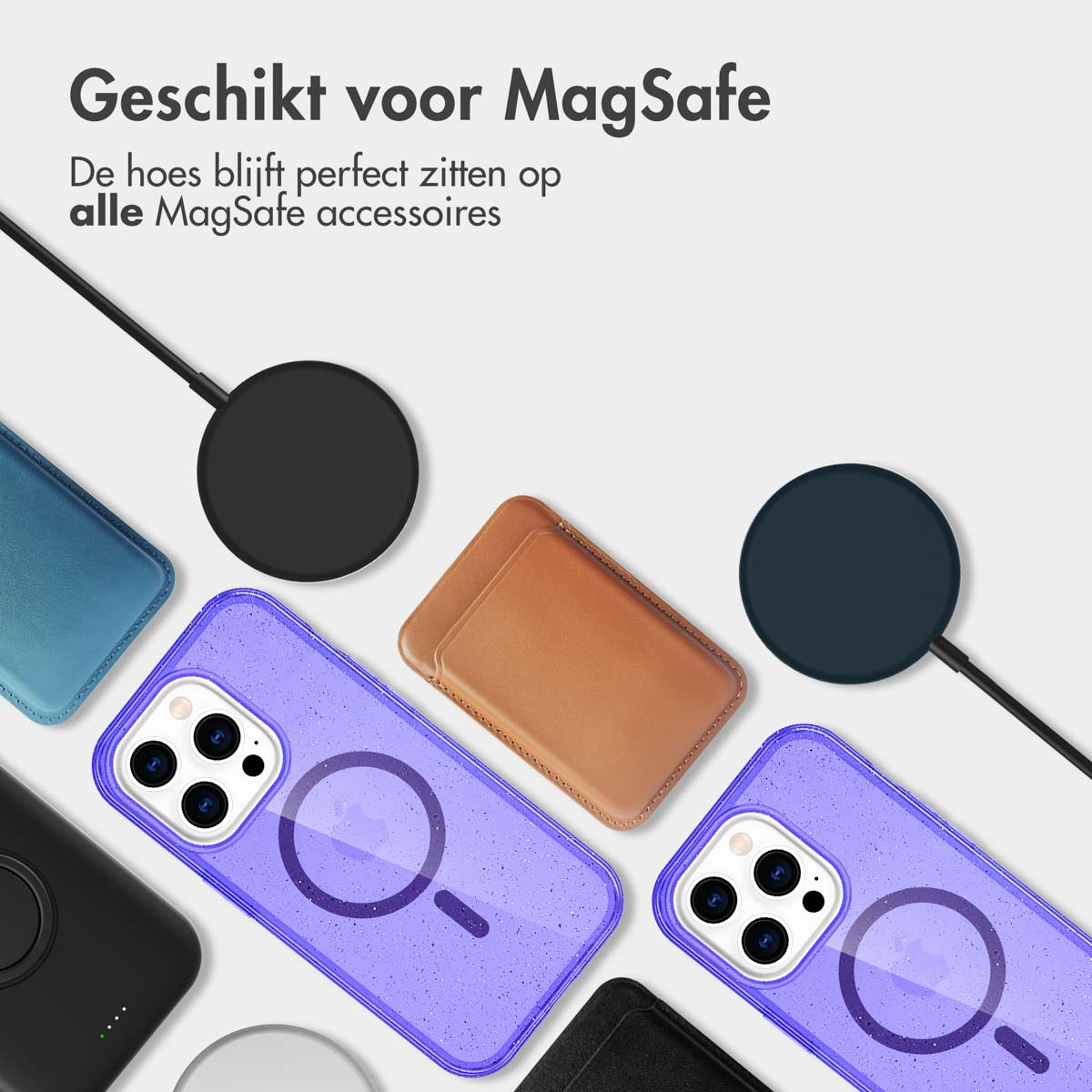 IMOSHION Coque arrière compatible avec iPhone 14 Pro Étui de Téléphone voor Apple iPhone 14 Pro Violet