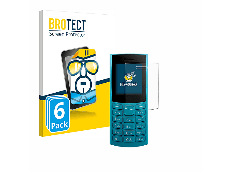 Brotect Pellicola Protettiva Per Nokia 4.2 (2 Pezzi) - Trasparente HD, Anti-Impronta, Anti-Graffio, Made In Germany - 2