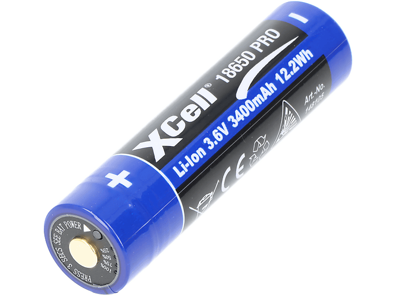XCELL Pro 18650 Li-Ion batterijbeveiligde | MediaMarkt