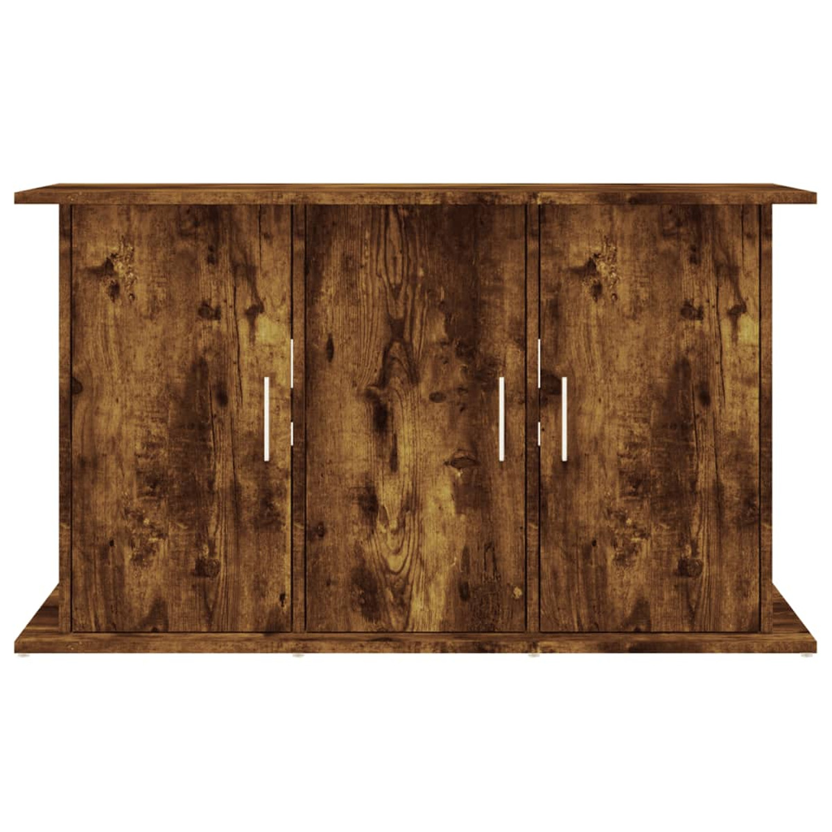 Holzschrank mit drei Türen.
