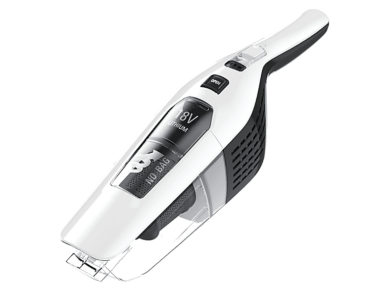 Rowenta Dual Force 2-in-1 Steelstofzuiger RH6737, LED-verlichting, lichtgewicht, inklapbare handgreep, duurzame lithium-ionbatterij, geschikt voor alle oppervlakken, cycloontechnologie