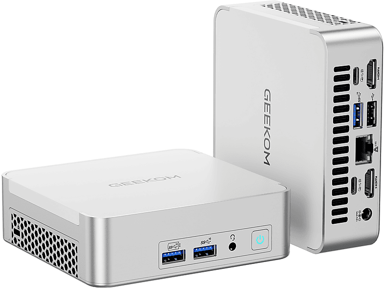 Mini PC GEEKOM XT12 Pro - Intel I7-1280P, 16 Go RAM, 512 Go SSD, Windows 11 Pro, Ultra Compact Et Puissant - 9