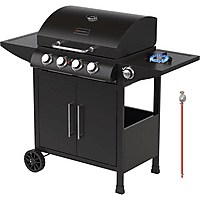 MediaMarkt KITCHENBROTHERS KB4020 Gas barbecue Zwart,/RVS aanbieding