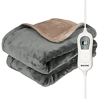 MediaMarkt AURONIC AU3168 - Elektrische warmtedeken Elektrische deken Grijs aanbieding