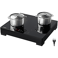 MediaMarkt KITCHENBROTHERS KB4058 - 60 cm - Tot 2400W - Inductie Kookplaat Vrijstaand aanbieding