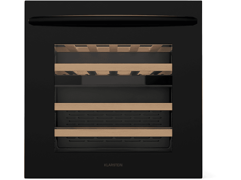 KLARSTEIN Vinsider Weinkühlschrank (EEK G, Schwarz)