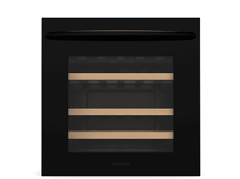 KLARSTEIN Vinsider Weinkühlschrank (EEK G, Schwarz)