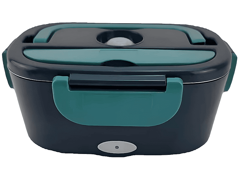 Docusvect Edelstahl-Lunchbox 1,3 Liter - Wiederaufladbare Heizfunktion Für Warme Mahlzeiten Unterwegs