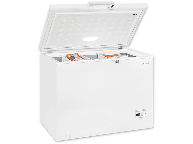 EXQUISIT GT200-HE-041C weiss Gefriergerät (C, 845 mm hoch)