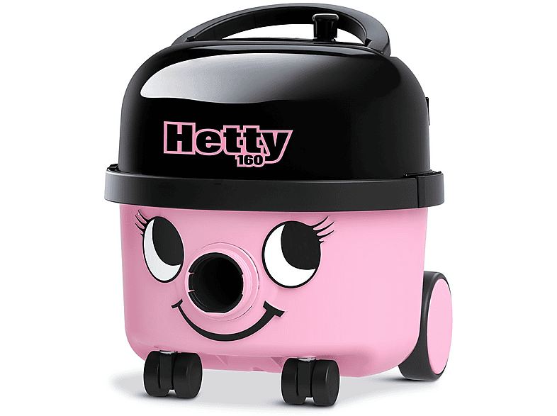 NUMATIC 903371 HETTY HET160-11 KOMPAKT CLASSIC PINK Zylinder-Vakuum Staubsauger, maximale Leistung: 620 Watt, Pink)