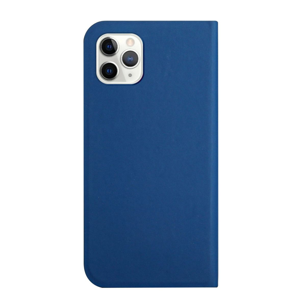Blaue Handyhülle mit Kameraausschnitt.