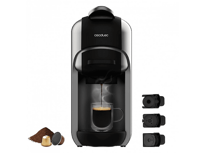 CECOTEC FreeStyle Compact Kapsel-Kaffeemaschine Schwarz