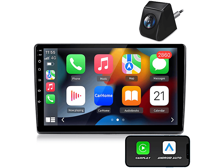 DAB+ Für Fiat Ducato 2007-2023 Carplay Android 15 Autoradio GPS