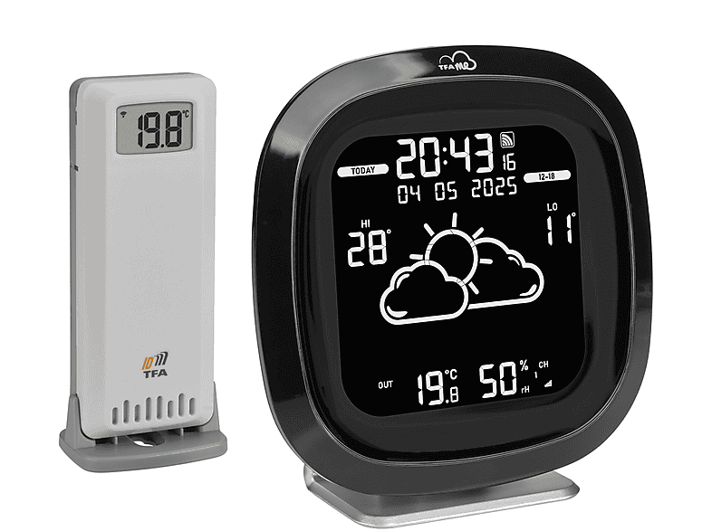 TFA Dostmann WLAN Gateway ID-01 – Smarte Klimaüberwachung Für Zuhause & Profis, Mit Kostenlosem TFA.me Portal