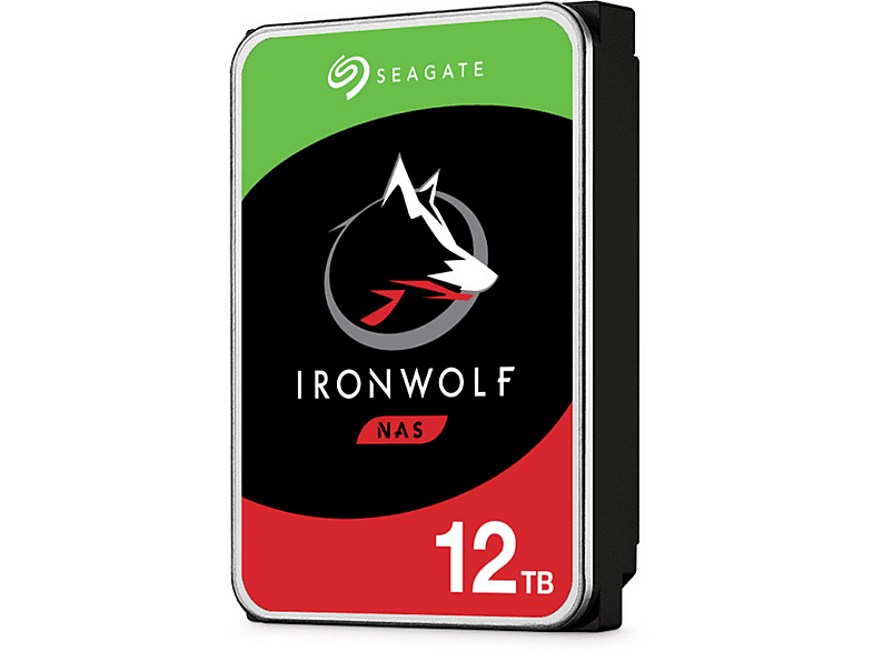 SEAGATE ST12000VNA008 IRONWOLF 12TB NAS, 12 TB, HDD, 3,5 Zoll, intern