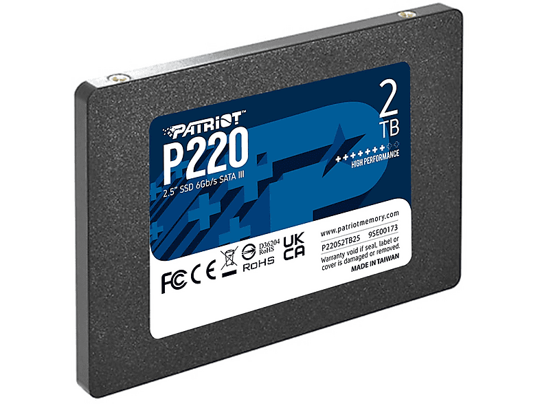 PATRIOT MEMORY P220, 2 TB, SSD, 2,5 Zoll, intern | SATURN
