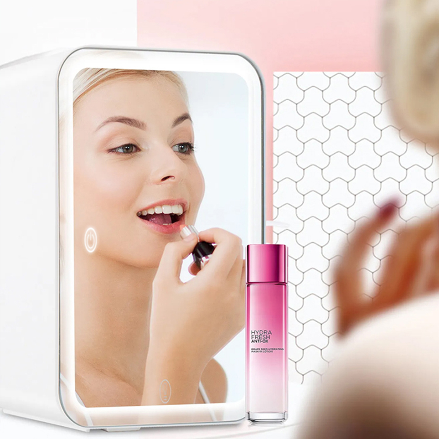 FRIGO COSMETICO DAM DMAV0316C55 - Conservazione cosmetici - LED touch - 3 modalità regolabili