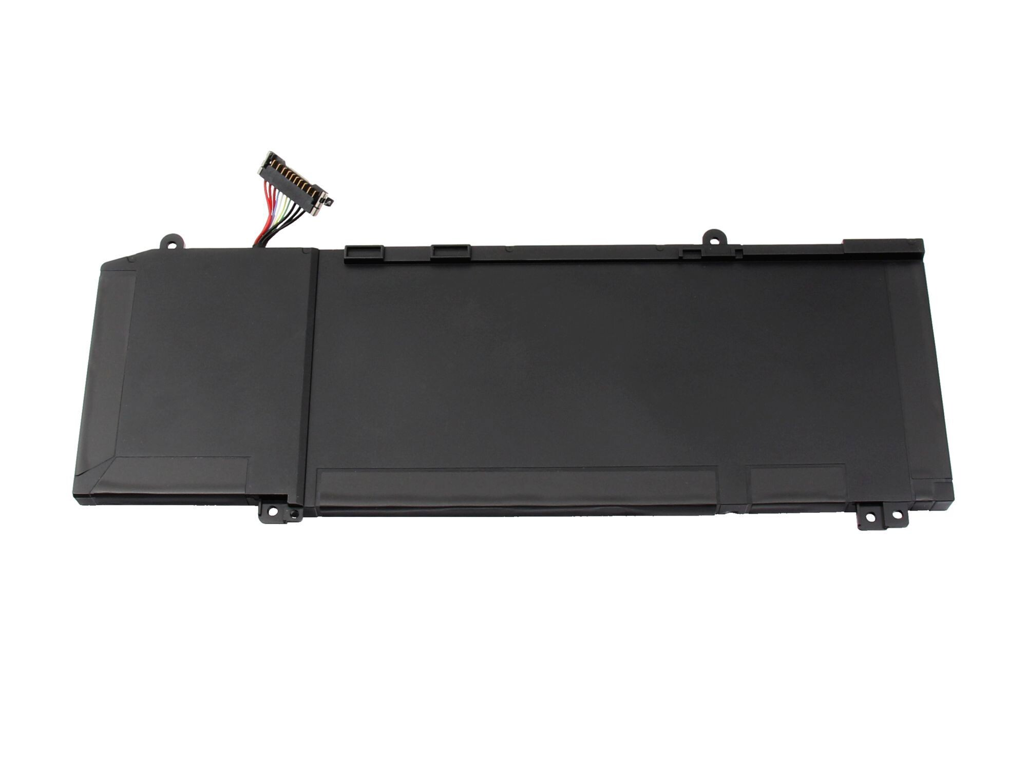 Schwarzer Lenovo Laptop-Akku.