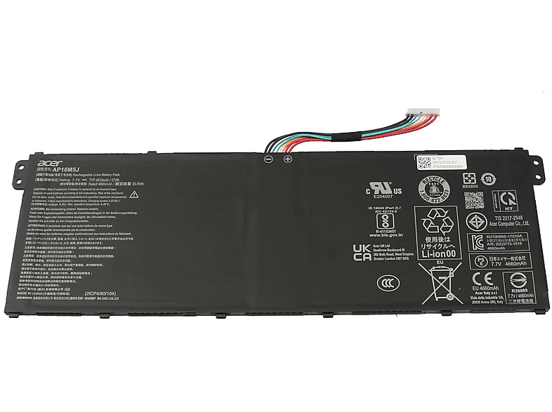 Batteria Per Tablet Acer KT.00109.001 - Li-Polymer 3.7V 4000mAh - Ricambio Compatibile