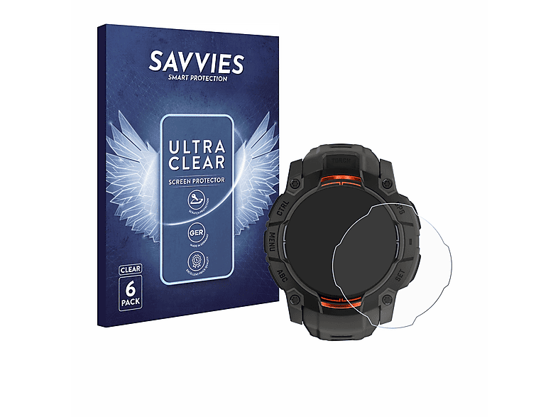 Savvies 6 Pellicole Protettive In Vetro Per Blackview BV9000 Pro – Trasparenti E Anti Graffio - 2