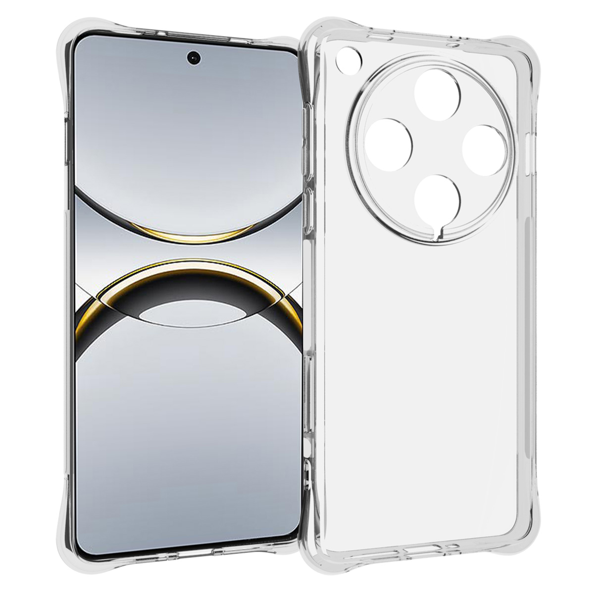 Funda Doppio 360º Anteriore E Posteriore Gel Per OPPO Find X5 Rapido