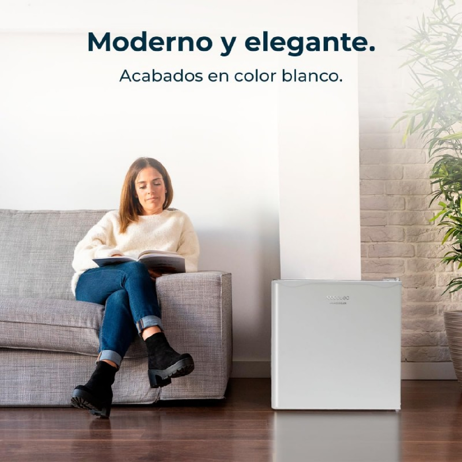 Mała lodówka CECOTEC GrandCooler 20000 SilentCompress Biały