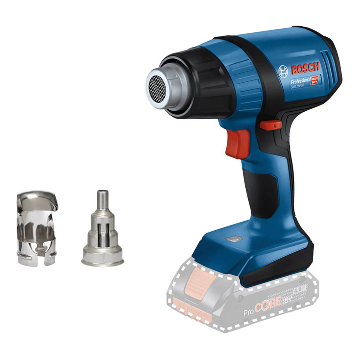 BOSCH GHG 18v-50 Akülü Solo Isı Tabancası