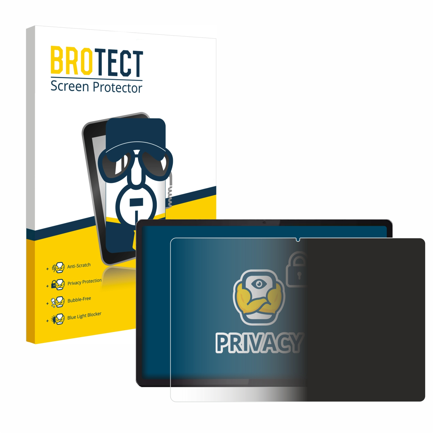 BROTECT 2 Stuks Antireflecterende Beschermfolie voor Lenovo Tab P11 Pro Gen 2 Anti-Glare Screen Protector, Mat, Ontspiegelend