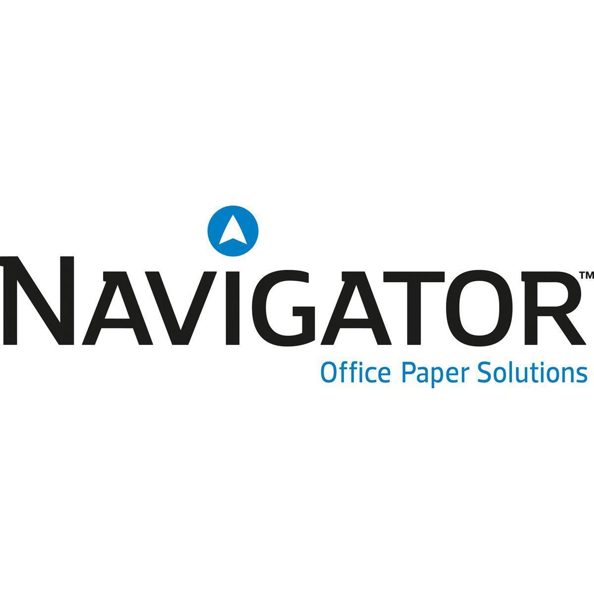 Logo Navigator z tekstem 'Office Paper Solutions' poniżej, na białym tle.