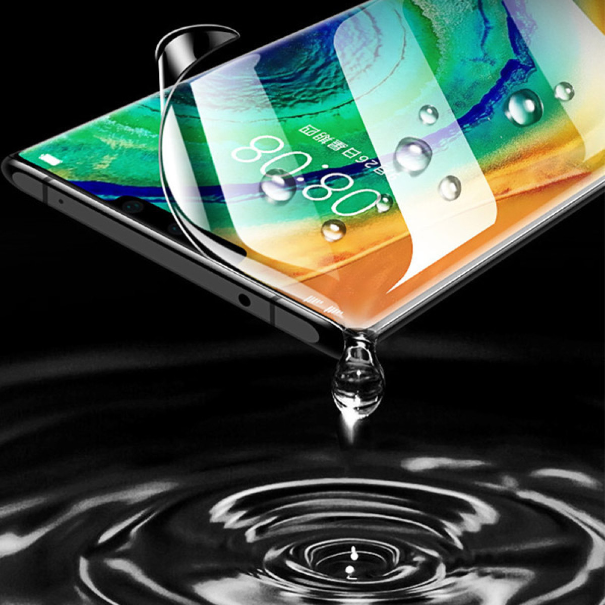 OcioDual Pellicola Protettiva In Idrogel Per Samsung Galaxy S23: Flessibile, Anti-impronta, Trasparente, Resistenza 9H, Spessore 0,05mm