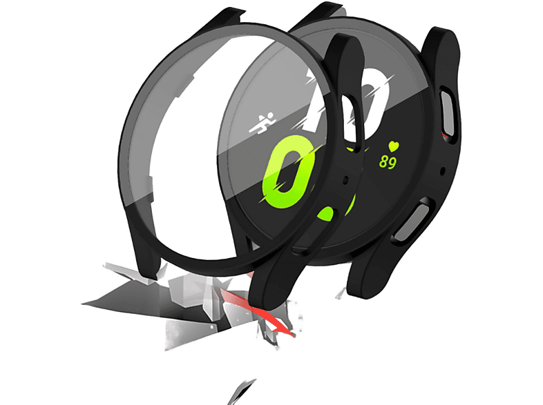 Ecultor 2x pellicola protettiva 3D compatibile con Krostming Kids Smartwatch GPS 4G, Flessibile, 100% copertura, Fingerprint-ID Compatibile, Protezione schermo