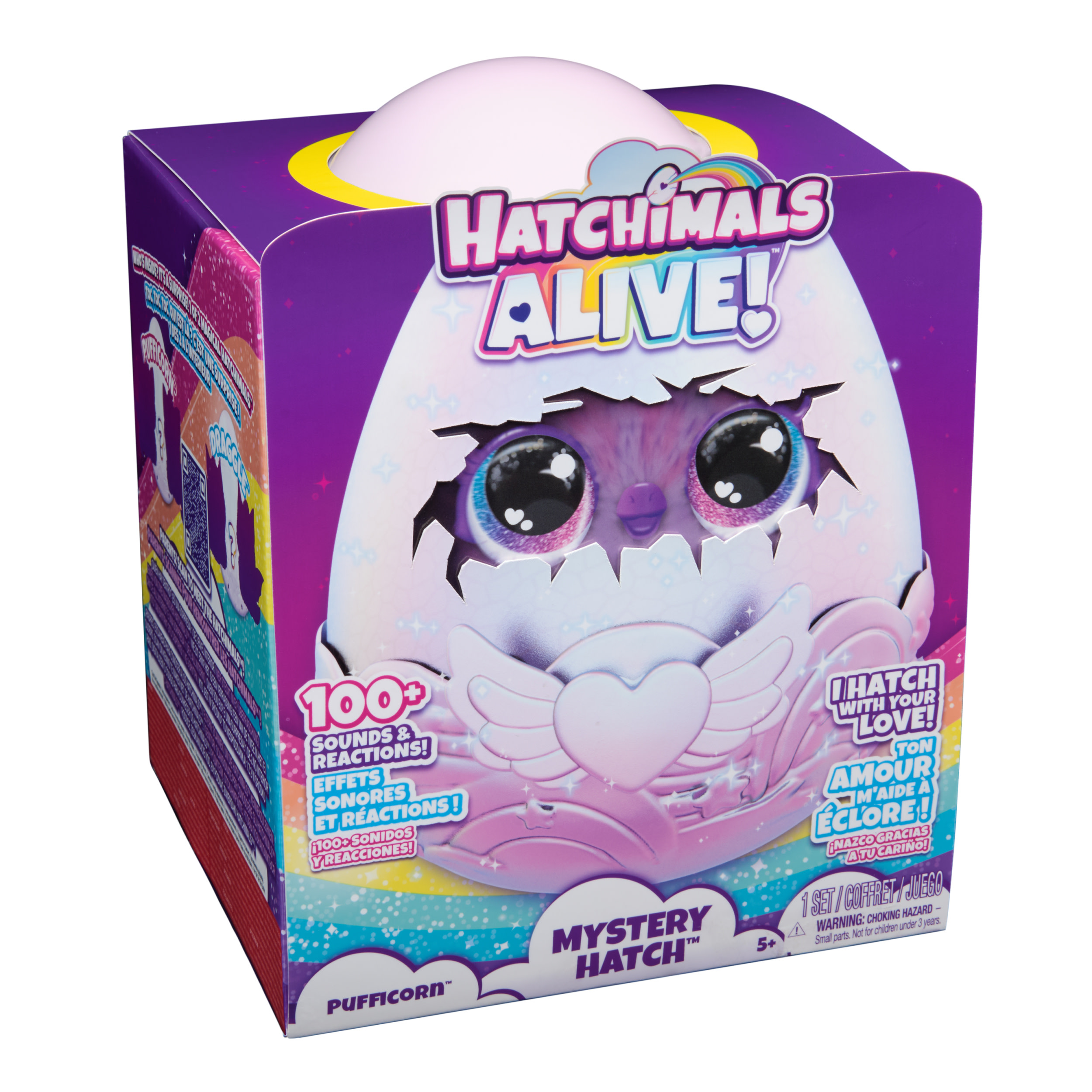 Caja de Hatchimals Alive! Contiene un huevo Hatchimals con un pajarito.