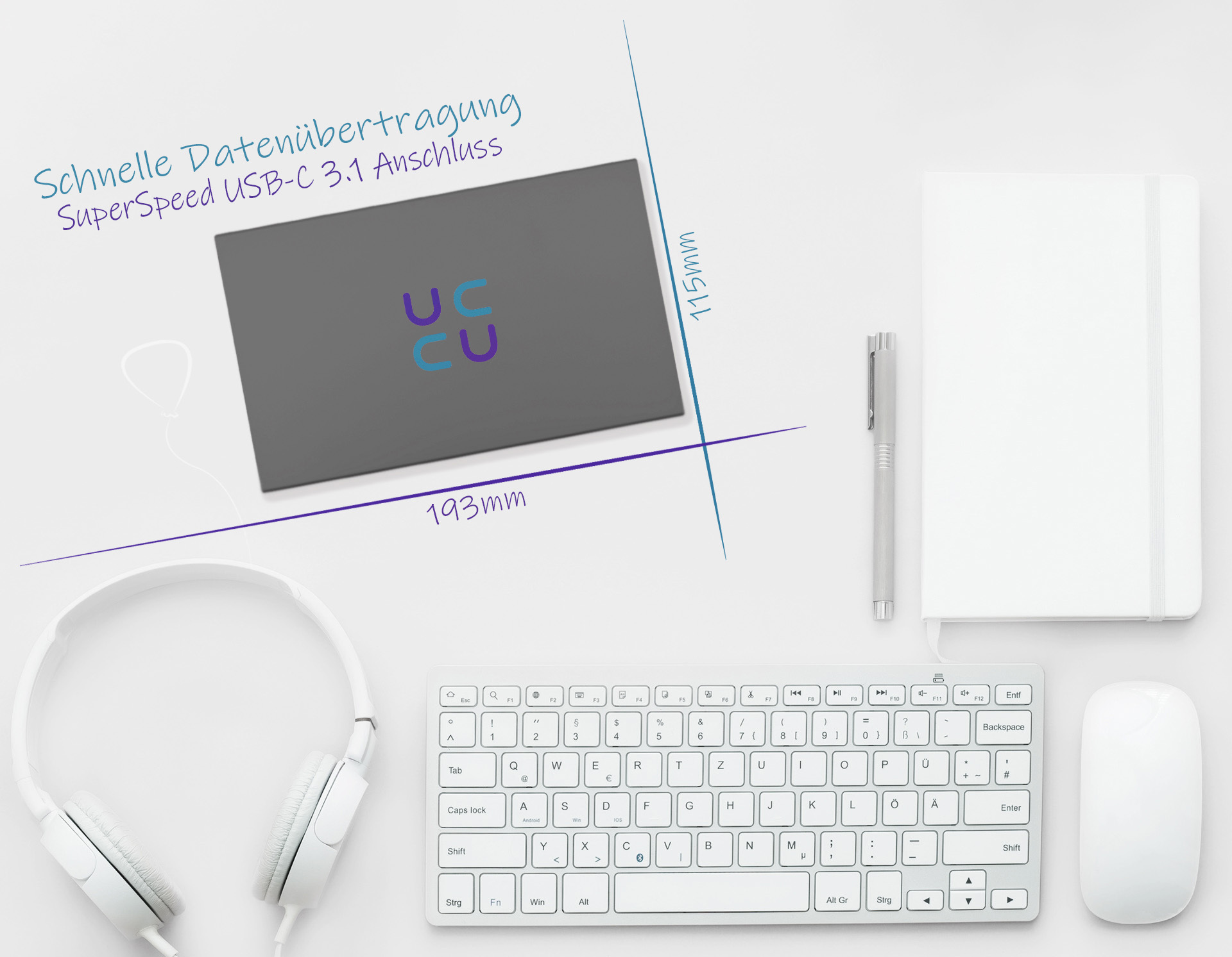 Ps5 Konsole Hurricane 9.5mm GD25612 1TB 2.5" USB 3.0 Externe Aluminium Festplatte Für Mac, PC, PS4, PS4 Pro, Xbox, Backups | Hardware Best Externe Ssd