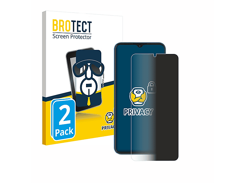 Protection D'Écran BROTECT Pour Hotwav Hyper 7 Pro - 2 Films Ultra Clair Anti-Rayures Et Anti-Empreintes