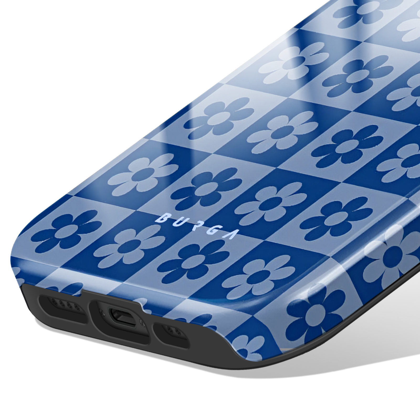 BURGA Bloom Bloom Case, Bumper, Apple, iPhone 14 Pro, Blau | MediaMarkt