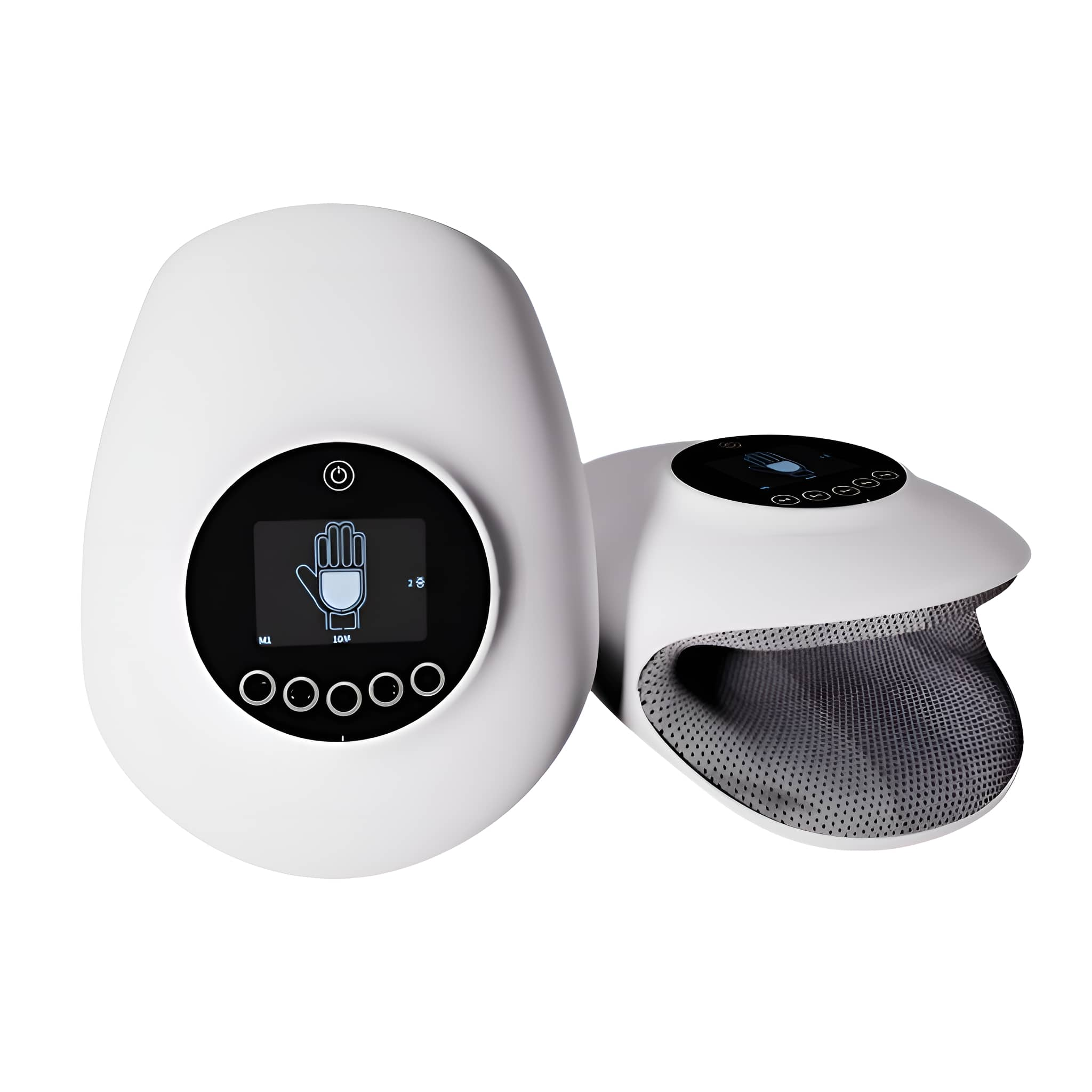 DECOME LCD Hand Massager with Heat Vibration Acupressure Adjustable  Strength Massagegert | MediaMarkt