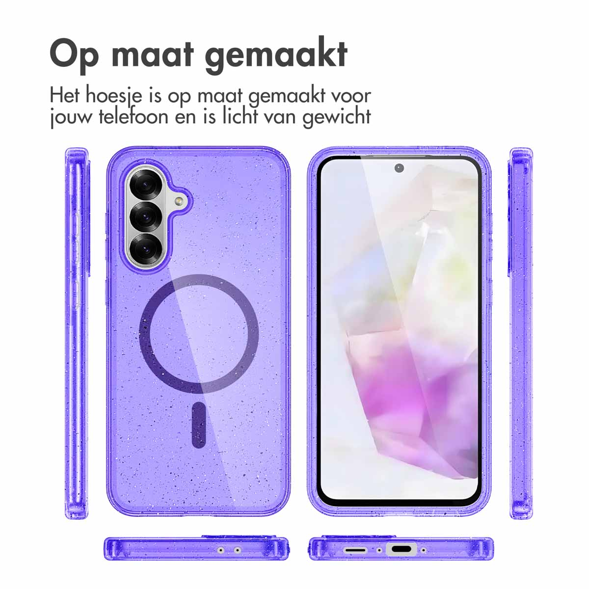 IMOSHION Coque arrière compatible avec Samsung Galaxy A36 Étui de Téléphone voor Samsung Samsung Galaxy A36 Violet